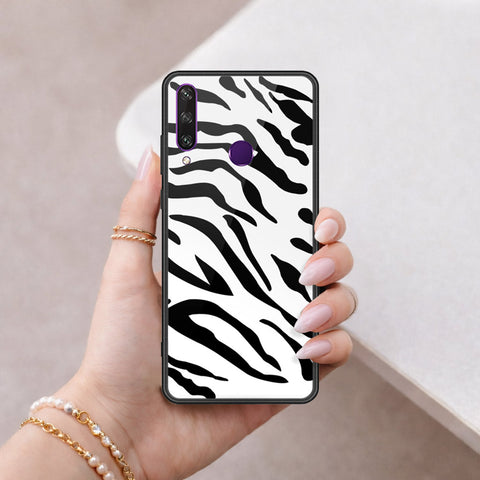 Huawei Y6p Cover - Vanilla Dream Series - HQ Ultra Shine Premium Infinity Glass Soft Silicon Borders Case