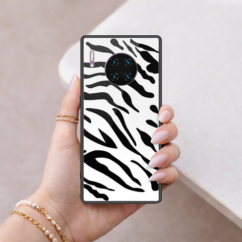 Huawei Mate 30 Pro Cover - Vanilla Dream Series - HQ Ultra Shine Premium Infinity Glass Soft Silicon Borders Case