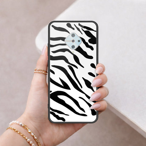 Vivo S1 Pro Cover - Vanilla Dream Series - HQ Ultra Shine Premium Infinity Glass Soft Silicon Borders Case