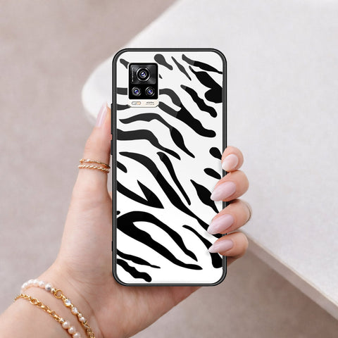 Vivo V20 Cover - Vanilla Dream Series - HQ Ultra Shine Premium Infinity Glass Soft Silicon Borders Case