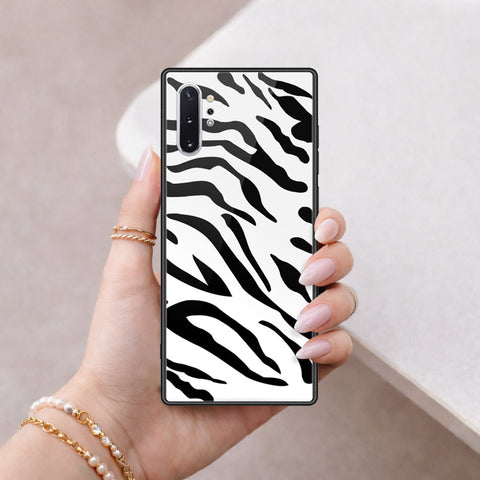 Samsung Galaxy Note 10 Plus Cover - Vanilla Dream Series - HQ Ultra Shine Premium Infinity Glass Soft Silicon Borders Case