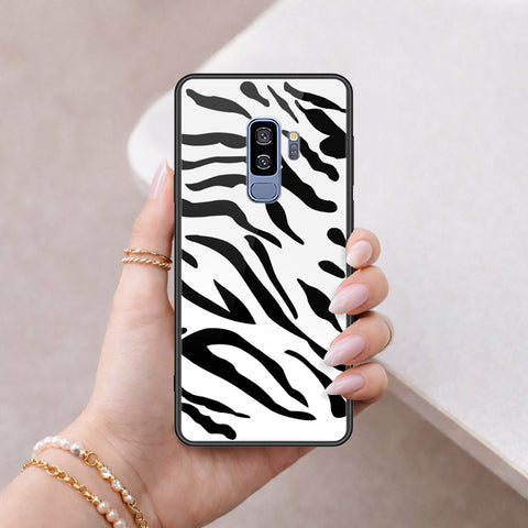 Samsung Galaxy S9 Plus Cover - Vanilla Dream Series - HQ Ultra Shine Premium Infinity Glass Soft Silicon Borders Case