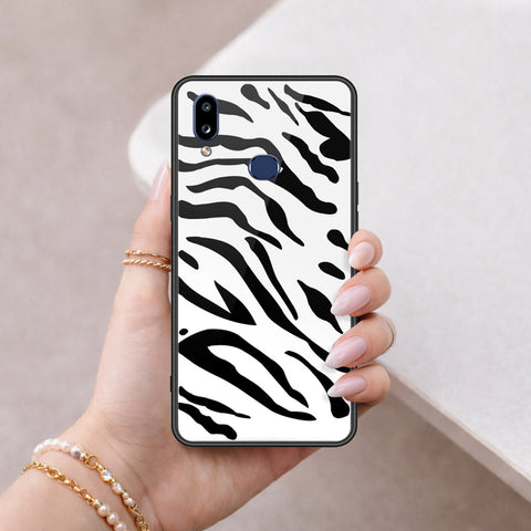 Samsung Galaxy A10s Cover - Vanilla Dream Series - HQ Ultra Shine Premium Infinity Glass Soft Silicon Borders Case