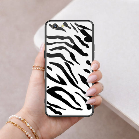 Oppo A39 Cover - Vanilla Dream Series - HQ Ultra Shine Premium Infinity Glass Soft Silicon Borders Case