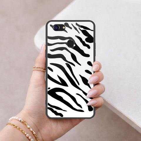 Oppo F5 Cover - Vanilla Dream Series - HQ Ultra Shine Premium Infinity Glass Soft Silicon Borders Case