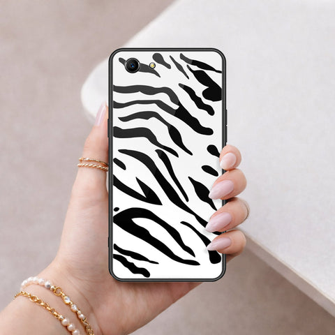 Oppo A83 Cover - Vanilla Dream Series - HQ Ultra Shine Premium Infinity Glass Soft Silicon Borders Case