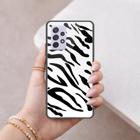 Samsung Galaxy A72 Cover - Vanilla Dream Series - HQ Ultra Shine Premium Infinity Glass Soft Silicon Borders Case