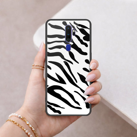 Oppo A9 2020 Cover - Vanilla Dream Series - HQ Ultra Shine Premium Infinity Glass Soft Silicon Borders Case