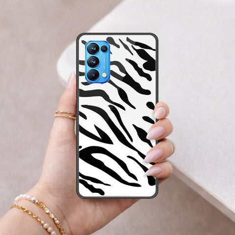 Oppo Reno 5 Pro 5G Cover - Vanilla Dream Series - HQ Ultra Shine Premium Infinity Glass Soft Silicon Borders Case