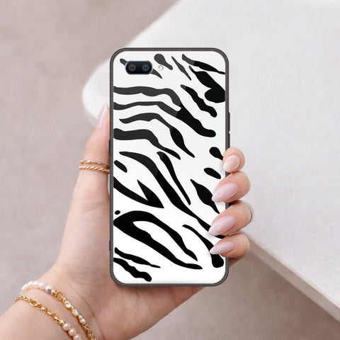 Oppo A3s Cover - Vanilla Dream Series - HQ Ultra Shine Premium Infinity Glass Soft Silicon Borders Case