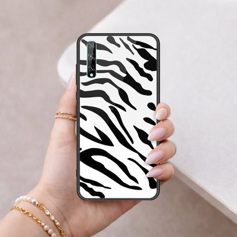 Huawei Y8p Cover - Vanilla Dream Series - HQ Ultra Shine Premium Infinity Glass Soft Silicon Borders Case