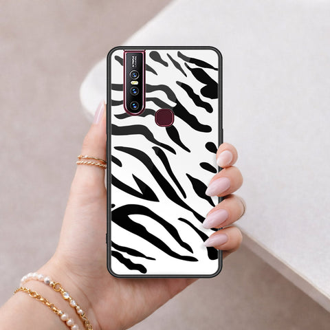 Vivo V15 Cover - Vanilla Dream Series - HQ Ultra Shine Premium Infinity Glass Soft Silicon Borders Case
