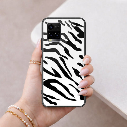 Vivo Y33s Cover - Vanilla Dream Series - HQ Ultra Shine Premium Infinity Glass Soft Silicon Borders Case