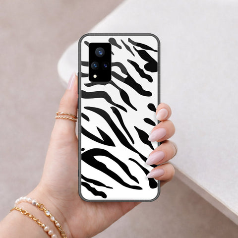 Vivo V21 5G Cover - Vanilla Dream Series - HQ Ultra Shine Premium Infinity Glass Soft Silicon Borders Case