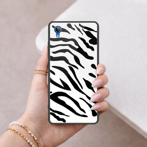 Vivo Y1s Cover - Vanilla Dream Series - HQ Ultra Shine Premium Infinity Glass Soft Silicon Borders Case