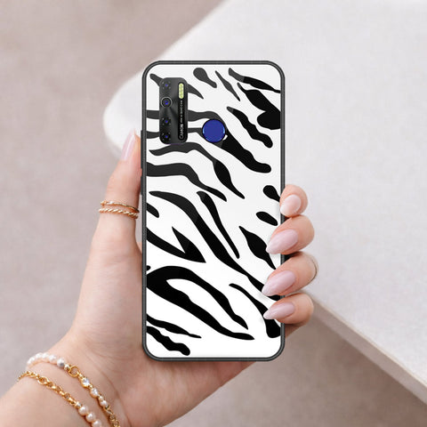 Infinix Hot 9 Pro Cover - Vanilla Dream Series - HQ Ultra Shine Premium Infinity Glass Soft Silicon Borders Case