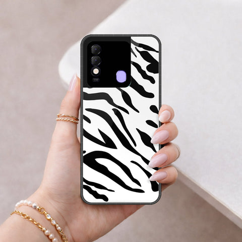 Tecno Spark 8 Cover - Vanilla Dream Series - HQ Ultra Shine Premium Infinity Glass Soft Silicon Borders Case