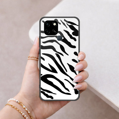 Infinix Smart 6 Cover - ONation Persian Rugs Series 2 - HQ Ultra Shine Premium Infinity Glass Soft Silicon Borders Cas