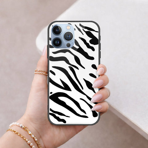 iPhone 14 Pro Cover - Vanilla Dream Series - HQ Ultra Shine Premium Infinity Glass Soft Silicon Borders Case