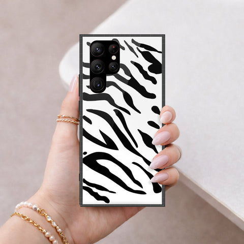 Samsung Galaxy S23 Ultra 5G Cover - Vanilla Dream Series - HQ Ultra Shine Premium Infinity Glass Soft Silicon Borders Case