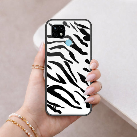 Realme C21 Cover - Vanilla Dream Series - HQ Ultra Shine Premium Infinity Glass Soft Silicon Borders Case
