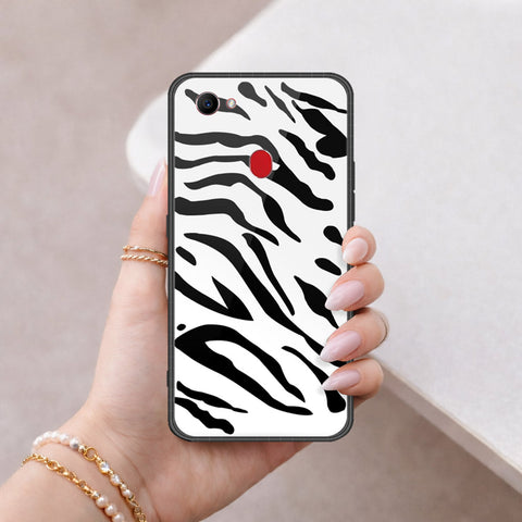 Oppo F7 Cover - Vanilla Dream Series - HQ Ultra Shine Premium Infinity Glass Soft Silicon Borders Case
