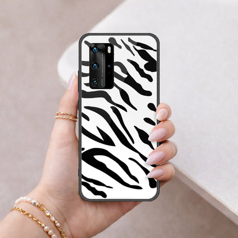 Huawei P40 Pro Cover - Vanilla Dream Series - HQ Ultra Shine Premium Infinity Glass Soft Silicon Borders Case