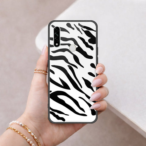 Oppo A31 Cover - Vanilla Dream Series - HQ Ultra Shine Premium Infinity Glass Soft Silicon Borders Case
