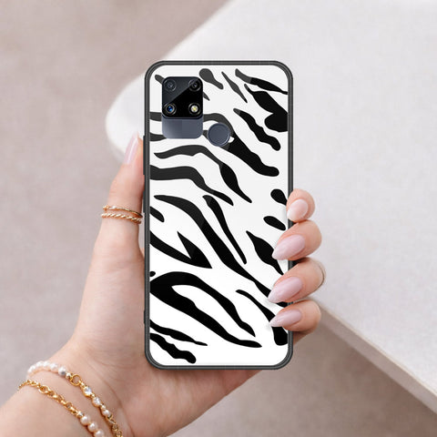 Realme Narzo 30 Cover - Vanilla Dream Series - HQ Ultra Shine Premium Infinity Glass Soft Silicon Borders Case