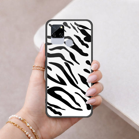 Realme C12 Cover - Vanilla Dream Series - HQ Ultra Shine Premium Infinity Glass Soft Silicon Borders Case