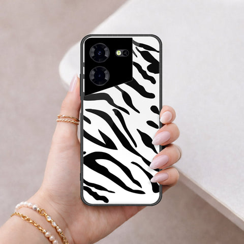 Tecno Pova 5 Pro Cover - Vanilla Dream Series - HQ Ultra Shine Premium Infinity Glass Soft Silicon Borders Case