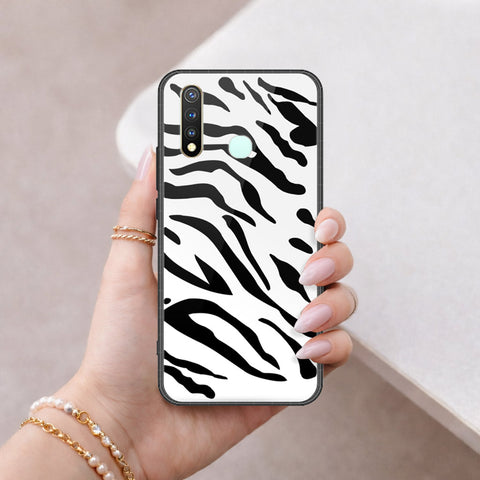 Vivo Y19 Cover - Vanilla Dream Series - HQ Ultra Shine Premium Infinity Glass Soft Silicon Borders Case