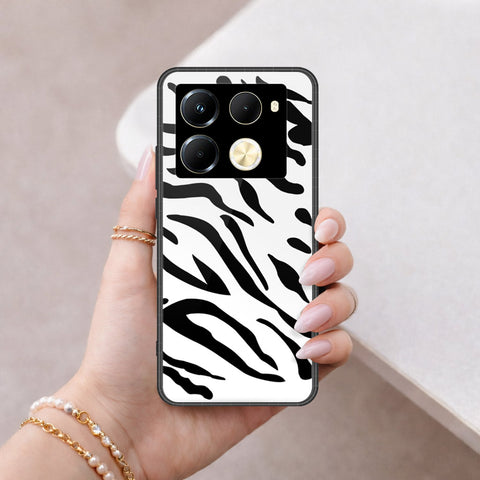 Infinix Note 40 Pro Cover - Vanilla Dream Series - HQ Ultra Shine Premium Infinity Glass Soft Silicon Borders Case
