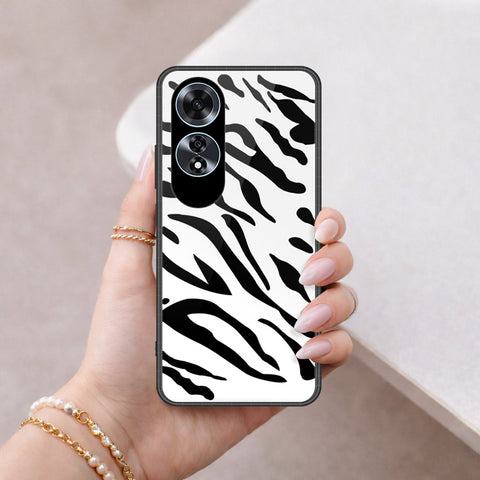 Oppo A60 Cover - Vanilla Dream Series - HQ Ultra Shine Premium Infinity Glass Soft Silicon Borders Case