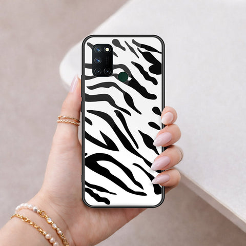Realme 7i Cover - Vanilla Dream Series - HQ Ultra Shine Premium Infinity Glass Soft Silicon Borders Case