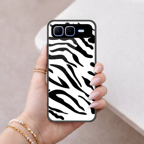 Infinix Smart 10 Plus Cover - Vanilla Dream Series - HQ Ultra Shine Premium Infinity Glass Soft Silicon Borders Case