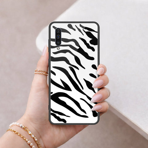 Samsung Galaxy A30s Cover - Vanilla Dream Series - HQ Ultra Shine Premium Infinity Glass Soft Silicon Borders Case