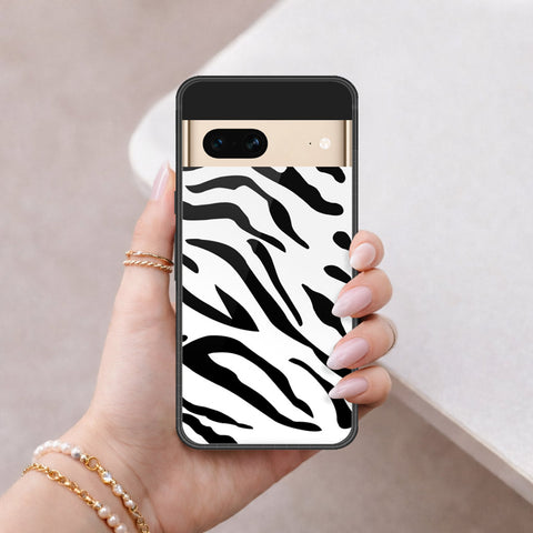 Google Pixel 7 Cover - Vanilla Dream Series - HQ Ultra Shine Premium Infinity Glass Soft Silicon Borders Case