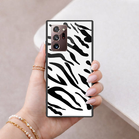 Samsung Galaxy Note 20 Ultra Cover - Vanilla Dream Series - HQ Ultra Shine Premium Infinity Glass Soft Silicon Borders Case
