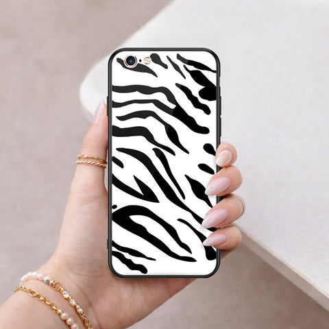 iPhone 6s Plus / 6 Plus Cover - Vanilla Dream Series - HQ Ultra Shine Premium Infinity Glass Soft Silicon Borders Case