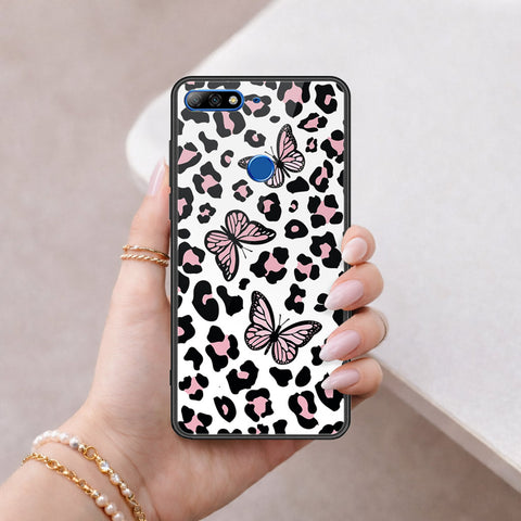 Huawei Y7 2018 Cover - Vanilla Dream Series - HQ Ultra Shine Premium Infinity Glass Soft Silicon Borders Case