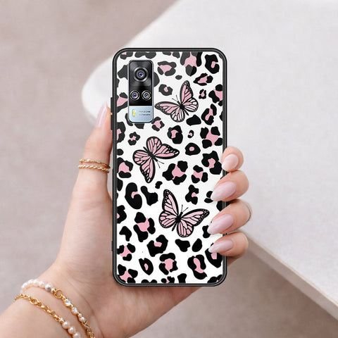 Vivo Y51s Cover - Vanilla Dream Series - HQ Ultra Shine Premium Infinity Glass Soft Silicon Borders Case