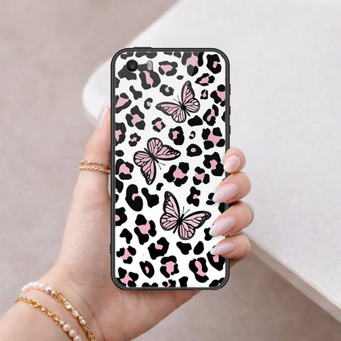 iPhone 5 Cover - Vanilla Dream Series - HQ Ultra Shine Premium Infinity Glass Soft Silicon Borders Case