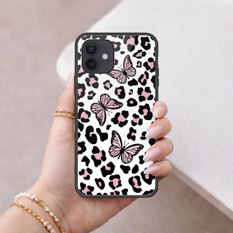 iPhone 12 Mini Cover - Vanilla Dream Series - HQ Ultra Shine Premium Infinity Glass Soft Silicon Borders Case