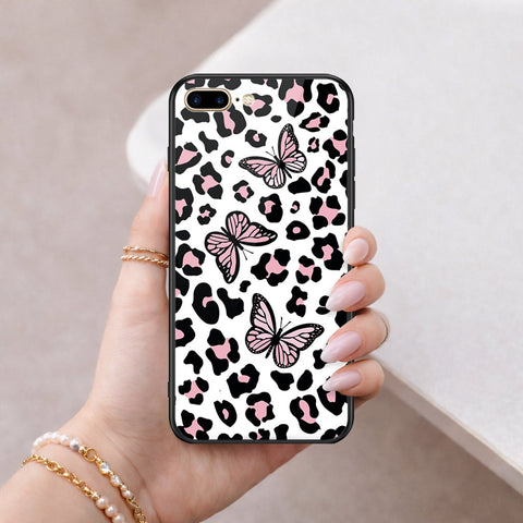 iPhone 8 Plus / 7 Plus - Vanilla Dream Series - HQ Ultra Shine Premium Infinity Glass Soft Silicon Borders Case