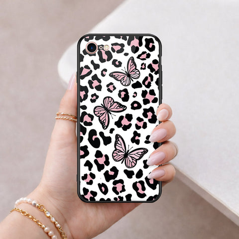 iPhone 8 / 7 - Vanilla Dream Series - HQ Ultra Shine Premium Infinity Glass Soft Silicon Borders Case