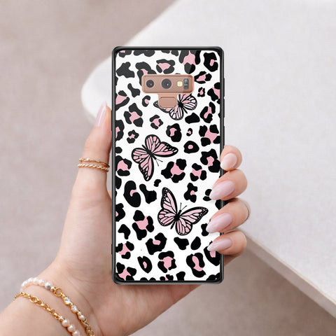 Samsung Galaxy Note 9 Cover - Vanilla Dream Series - HQ Ultra Shine Premium Infinity Glass Soft Silicon Borders Case