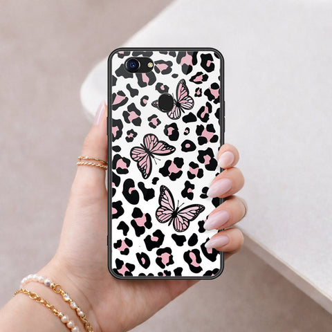 Oppo F5 Cover - Vanilla Dream Series - HQ Ultra Shine Premium Infinity Glass Soft Silicon Borders Case