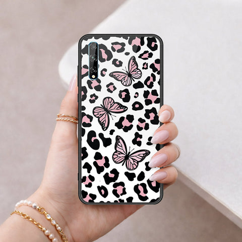 Huawei Y8p Cover - Vanilla Dream Series - HQ Ultra Shine Premium Infinity Glass Soft Silicon Borders Case