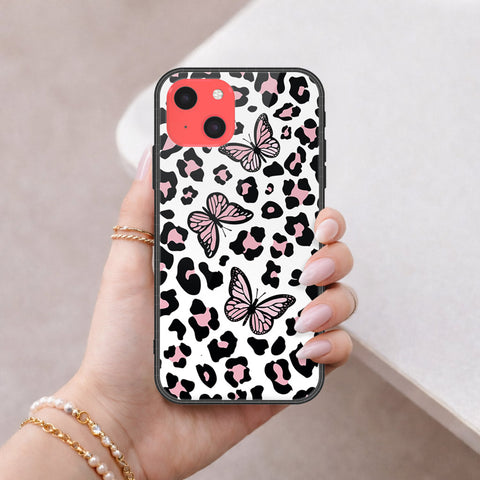 iPhone 13 Mini Cover - Vanilla Dream Series - HQ Ultra Shine Premium Infinity Glass Soft Silicon Borders Case